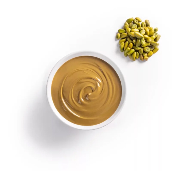 Praliné de pistacho.