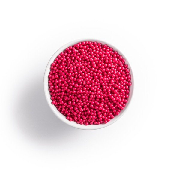 Bolitas de cereal chocolateadas rosas* en diferentes calibres